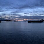 天ノ寂 - 夕食時カウンターからの眺め