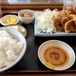 食事処点心 - 穴子天ぷら定食 750円