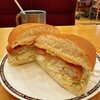 コメダ珈琲店 - フィッシュフライバーガー　640円