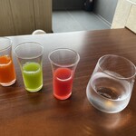 天ノ寂 - 朝食ーまずは、フレッシュジュースから