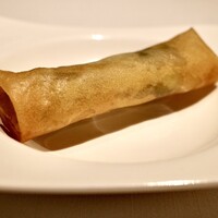 中国飯店 富麗華 - アサリと分葱の春巻