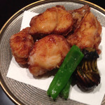 日本料理 とくを - フグ唐揚げ 2014.02