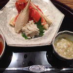 日本料理 とくを - 松葉蟹（単品注文） 2014.02
