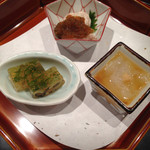 日本料理 とくを - 先付 2014.02