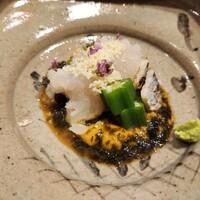 すし昇 - 鱧　ウニ