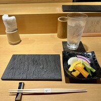 六本木 とりや幸 - 艶野菜5種盛り