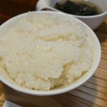 キッチン ブルー グローブ - ご飯大盛りのアップ