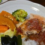 キッチン ブルー グローブ - 南瓜は甘いです