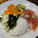 キッチン ブルー グローブ - そらもワンプレート