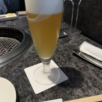 焼肉チャンピオン ペントハウス - ビールで乾杯