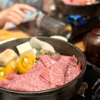 すき焼きと牛まぶし ももしき - 