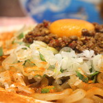 まぜはる - 激辛四川まぜそぱ　アップ