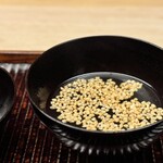 緒方 - スッポン出汁のお椀