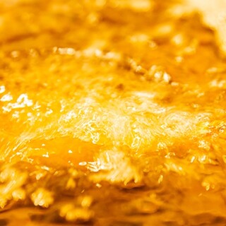 素材を吟味し、選び抜いた食材を使った串かつ