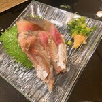 すし おおまさ - ニシン、イワシ刺し