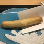 254090867 - 焼物　枝豆と桜海老の春巻