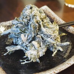 青ヶ島屋 - 明日葉ツナマヨ和え