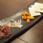 青ヶ島屋 - 燻製三種