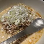 高崎はた山 - 【2024.7.9(火)】冷し担担麺（並盛・180g）＋そぼろ御飯1,400円の