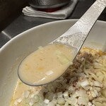 高崎はた山 - 【2024.7.9(火)】冷し担担麵のスープ