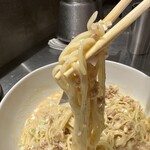 高崎はた山 - 【2024.7.9(火)】冷し担担麵のの麺