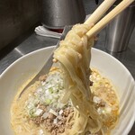 高崎はた山 - 【2024.7.9(火)】冷し担担麵の麺