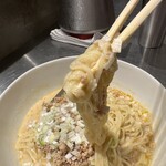 高崎はた山 - 【2024.7.9(火)】冷し担担麵の麺