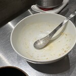 高崎はた山 - 【2024.7.9(火)】スープを全部飲み干しました