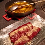 焼肉 神宮 - 新着　新鮮生レバーアヒージョ