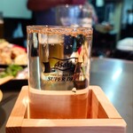 居酒屋 味平 - 日本酒（1合・おひや）越しの大将