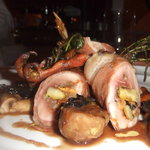 リストランテ G - 山うずらのロースト　ﾄﾗﾝﾍﾟｯﾄ茸　栗