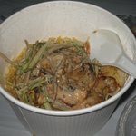 MADE IN JAPAN かにチャーハンの店 - 再販希望！「焙りうなぎとハリハリ水菜のサラチャー(\620)」のテイクアウト。