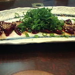 慶州園 - 生レバー（刺身　７００円）