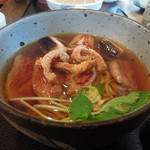 玄蕎麦 野中 - 鴨南ばん　ズームアップ