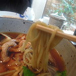 玄蕎麦 野中 - 鴨南蛮啜る