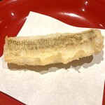 新ばし 星野 - キスの天ぷら その２