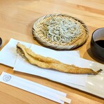 江戸そば マルノ - 穴子天もり