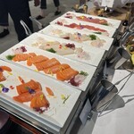 グランドメルキュール浜名湖リゾート&スパ - お刺身コーナー