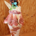 カフェ・ド・リオン パレット - 【2024.07】ミルクティーいちじくのパフェ(税込2,178円)