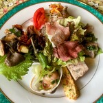 ル プティ ジャルダン - オードブル盛り