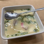 とまり木処 ひだまり - 鶏肉でかし 栗入り茶碗蒸し