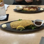 とまり木処 ひだまり - 大きなホッケフライ