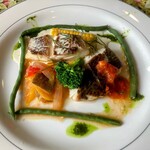 ル プティ ジャルダン - メインディッシュ(魚料理)