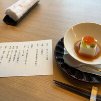 日本料理 花むさし - メニューと白アスパラ豆腐