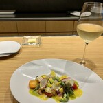 フレンチレストラン・プレジール - カツオと夏野菜