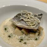 フレンチレストラン・プレジール - ホタテとスミイカが 隠れています