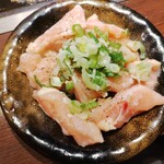 もんじゃ麦 - 豚トロ焼き
