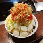 もんじゃ麦 - 明太子もちチーズもんじゃ