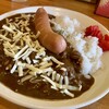 カフェ パルメイラ - カレーランチ チーズ+ソーセージ