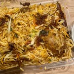 ニュータージマハール - チキンビリヤニ（テイクアウト）